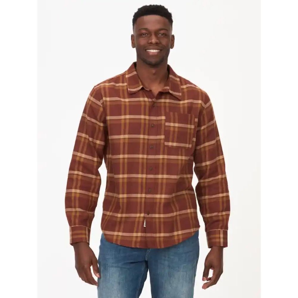 NWT Marmot FairFax Novelty LightWeight Plaid Flannel Button Down Shirt Size XXL